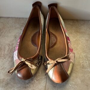 Coach slip on Ballet Flat driving shoes